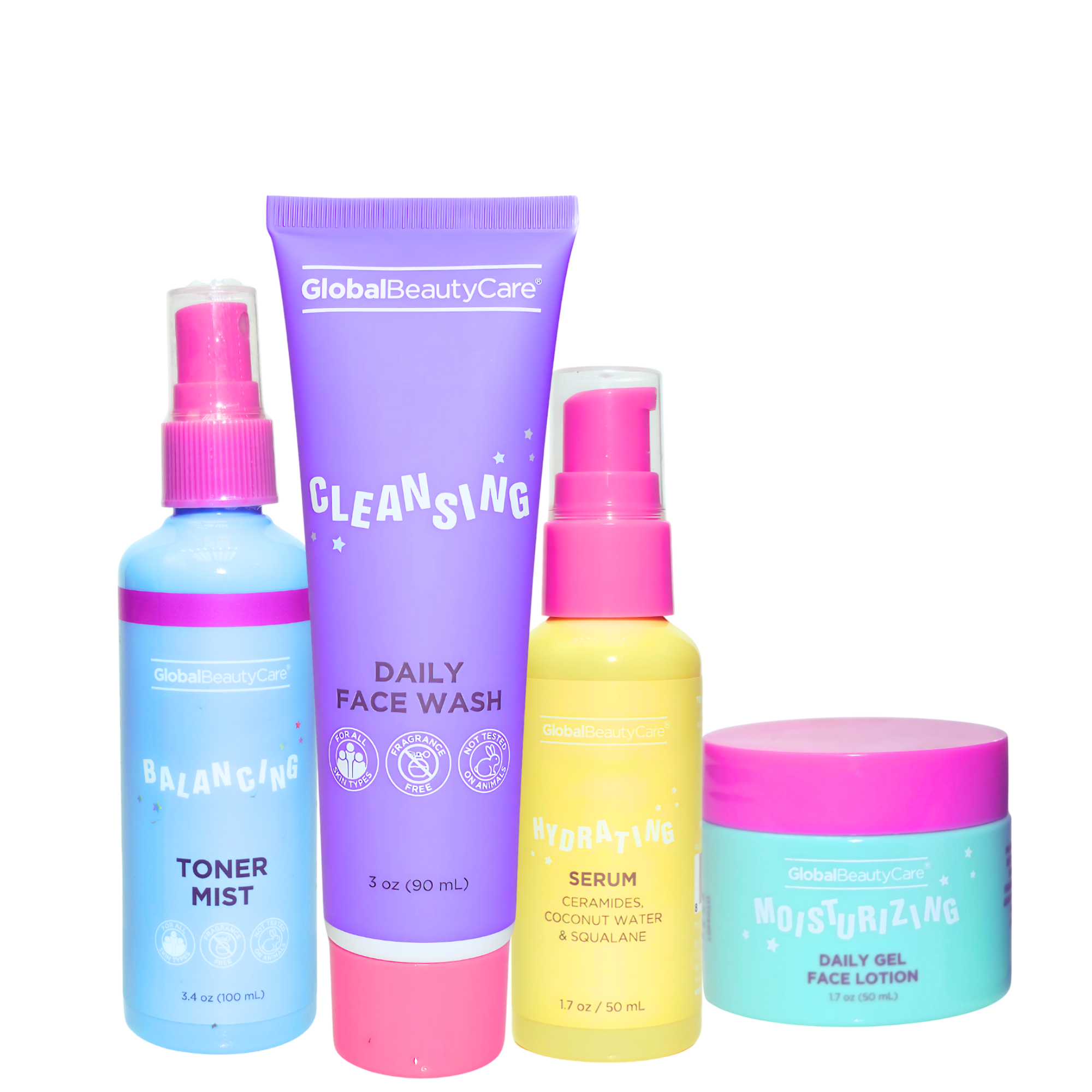 Youthful Skincare Collection - 4 Piece Set – Global Beauty Care