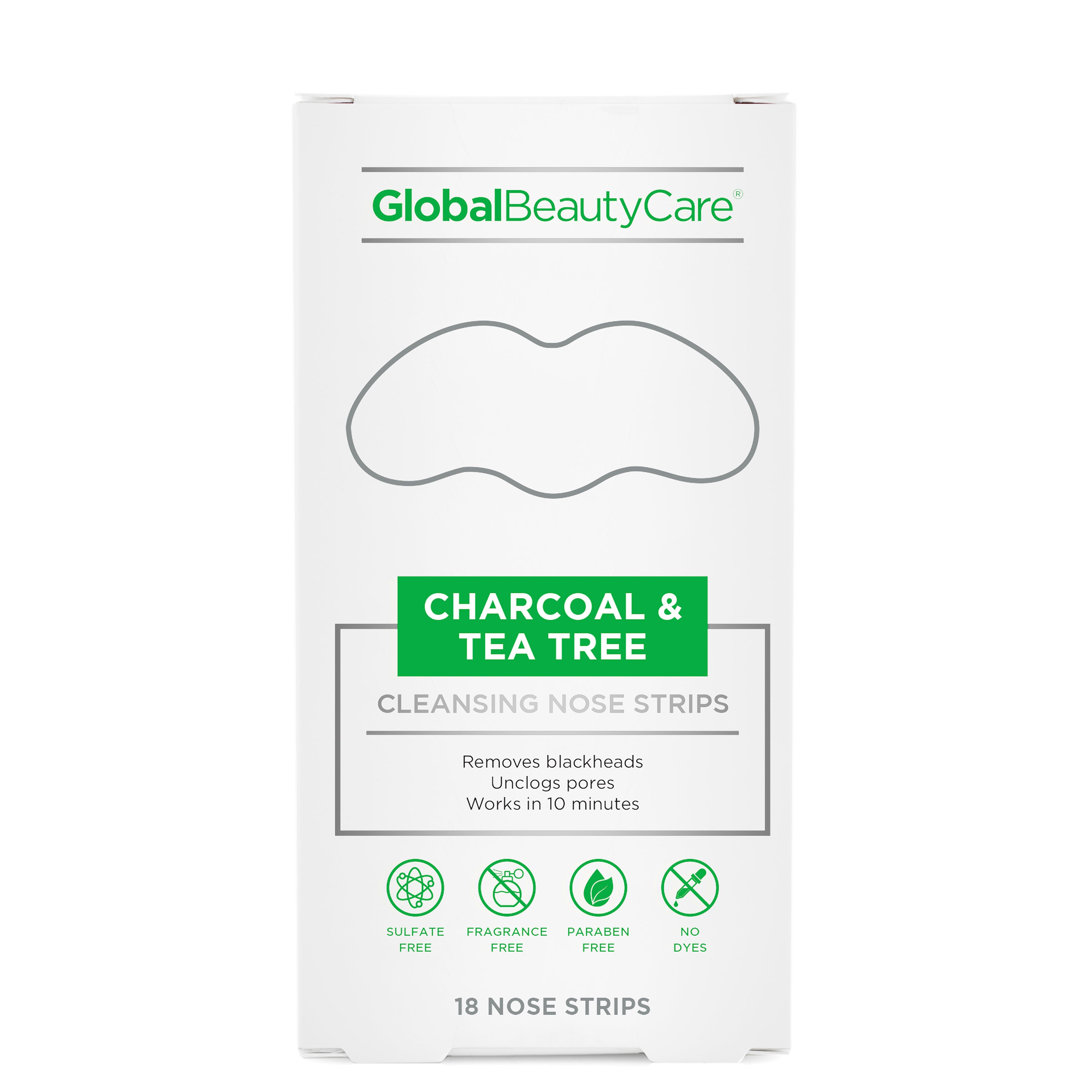 Charcoal & Tea Tree Cleansing Nose Strips
