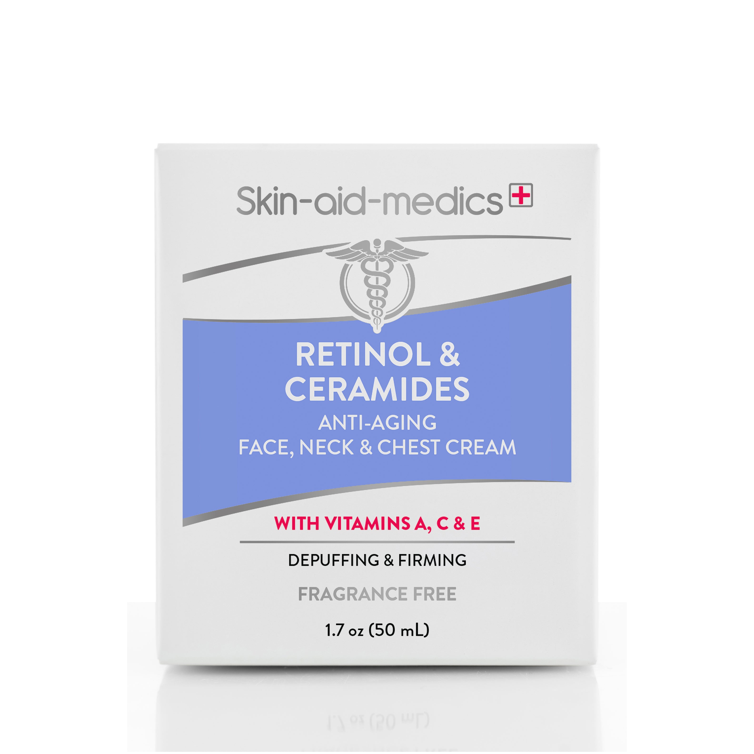 Retinol & Ceramides Anti-Aging Face, Neck & Chest Cream