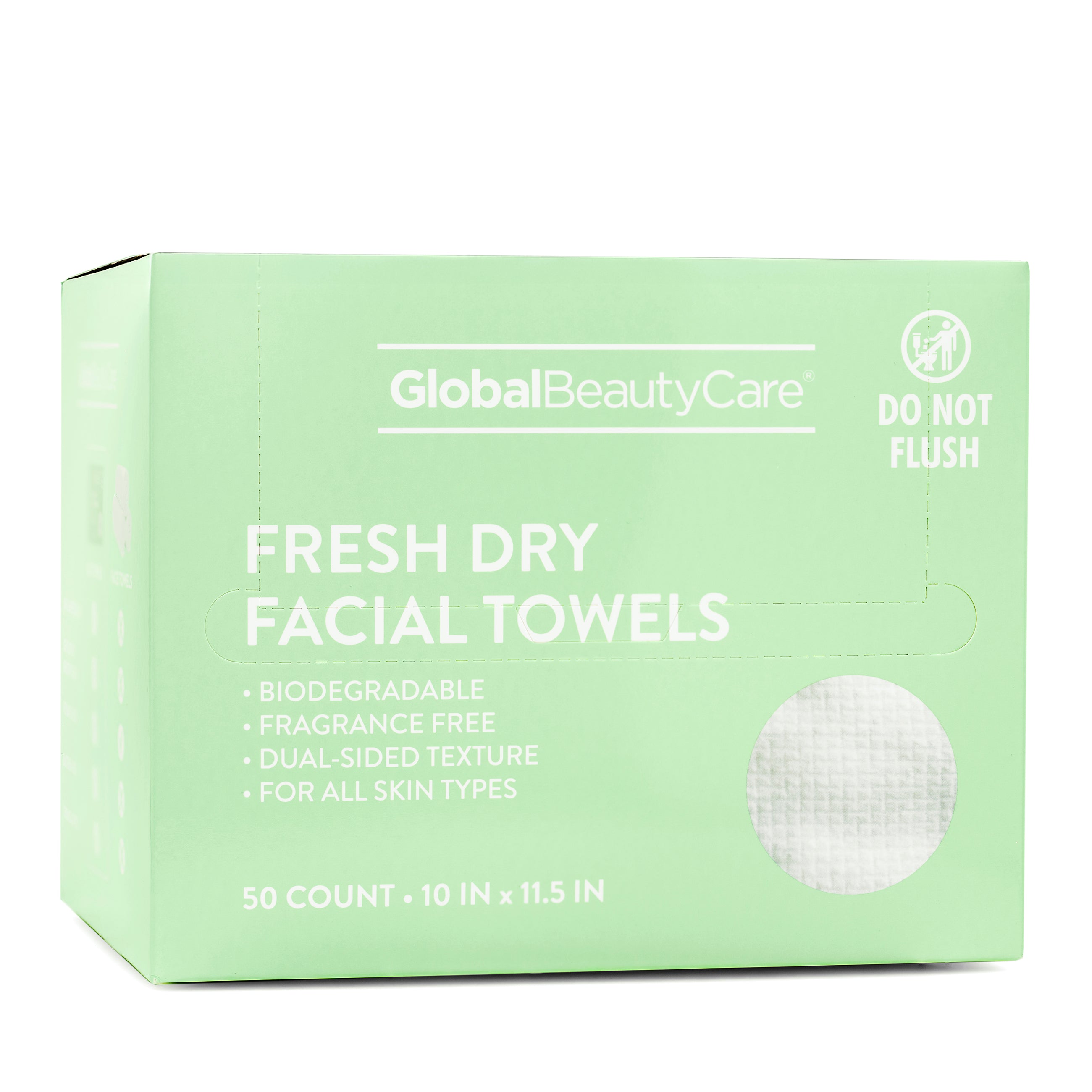 Fresh Dry Facial Towels - 50ct