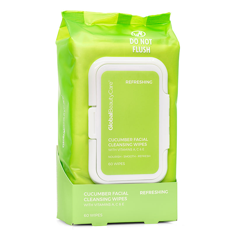 CUCUMBER Makeup Wipes- 60ct