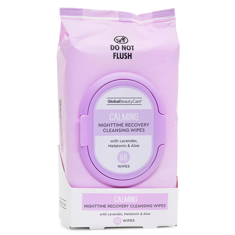 Global Beauty Care Calming Nighttime Recovery Cleansing Wipes
