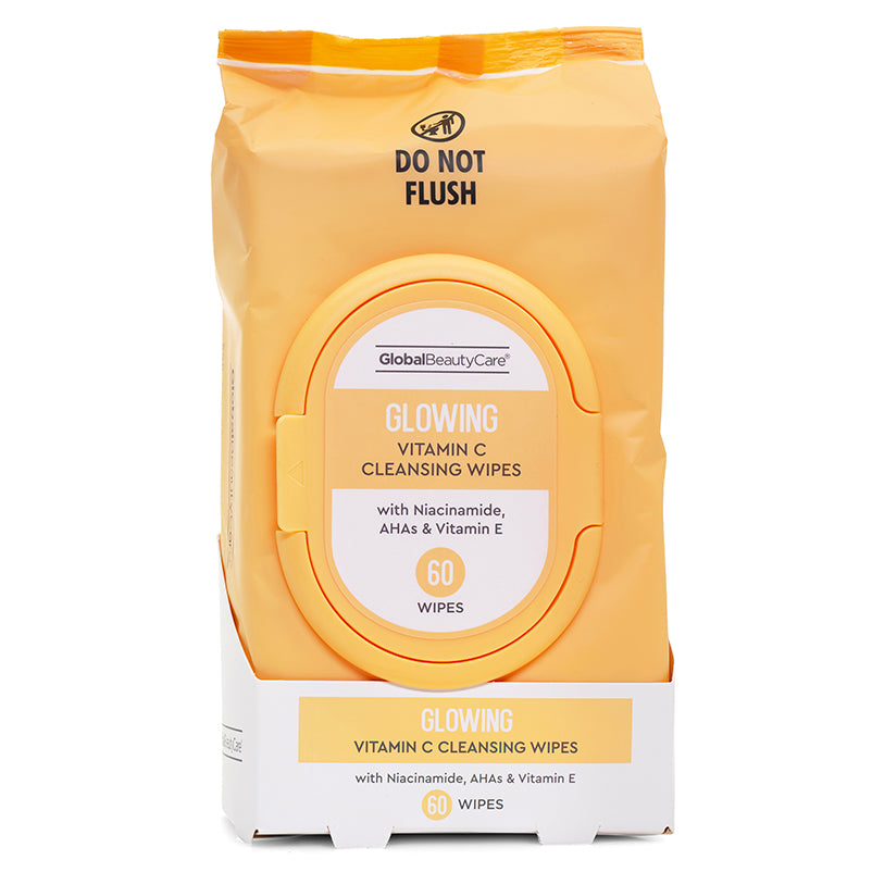 Global Beauty Care Glowing Vitamin C Cleansing Wipes