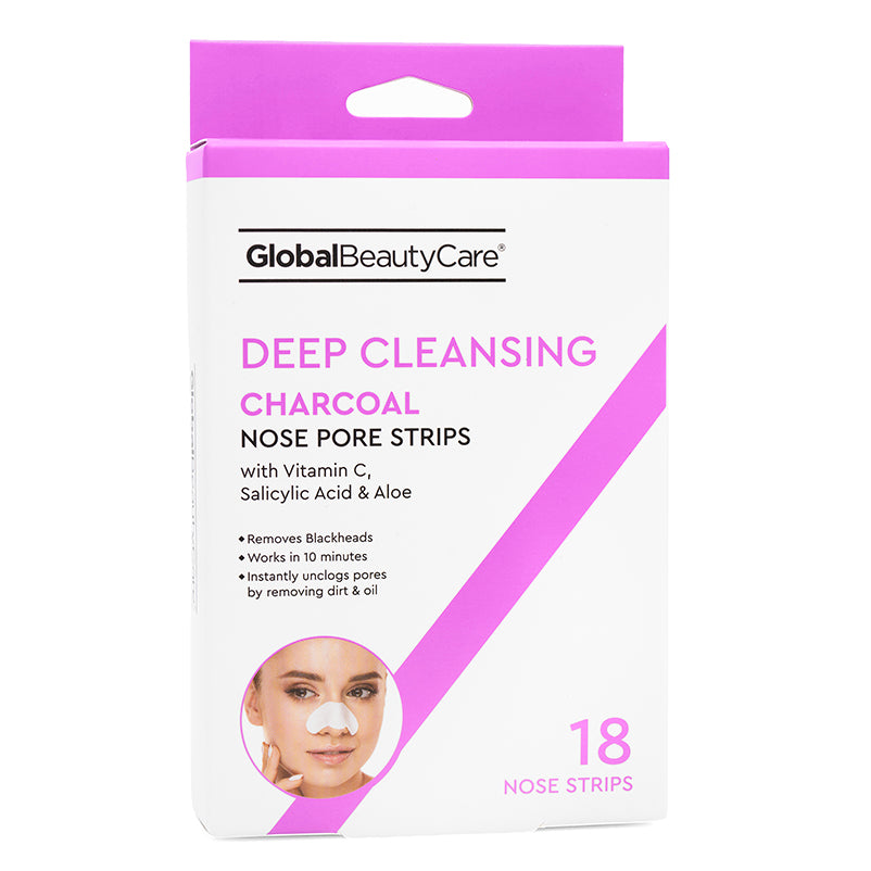 Global Beauty Care Deep Cleansing Charcoal Nose Pore Strips