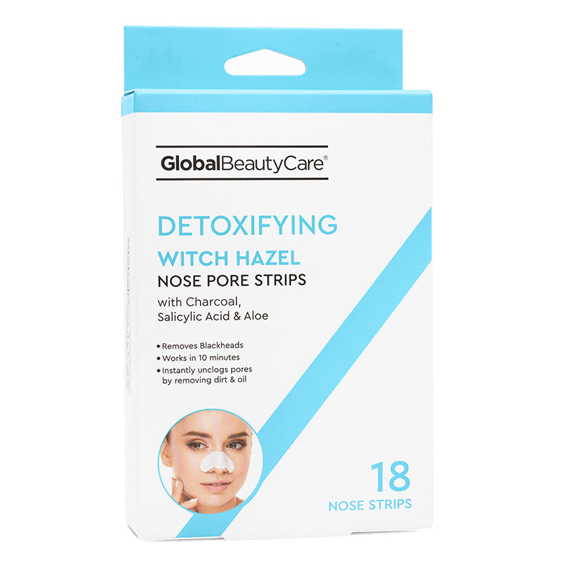 Global Beauty Care Detoxifying Witch Hazel Nose Pore Strips