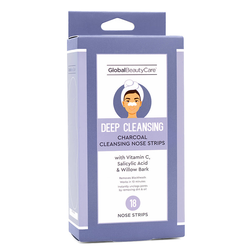 DEEP CLEANSING CHARCOAL CLEANSING NOSE STRIPS - 18 PACK