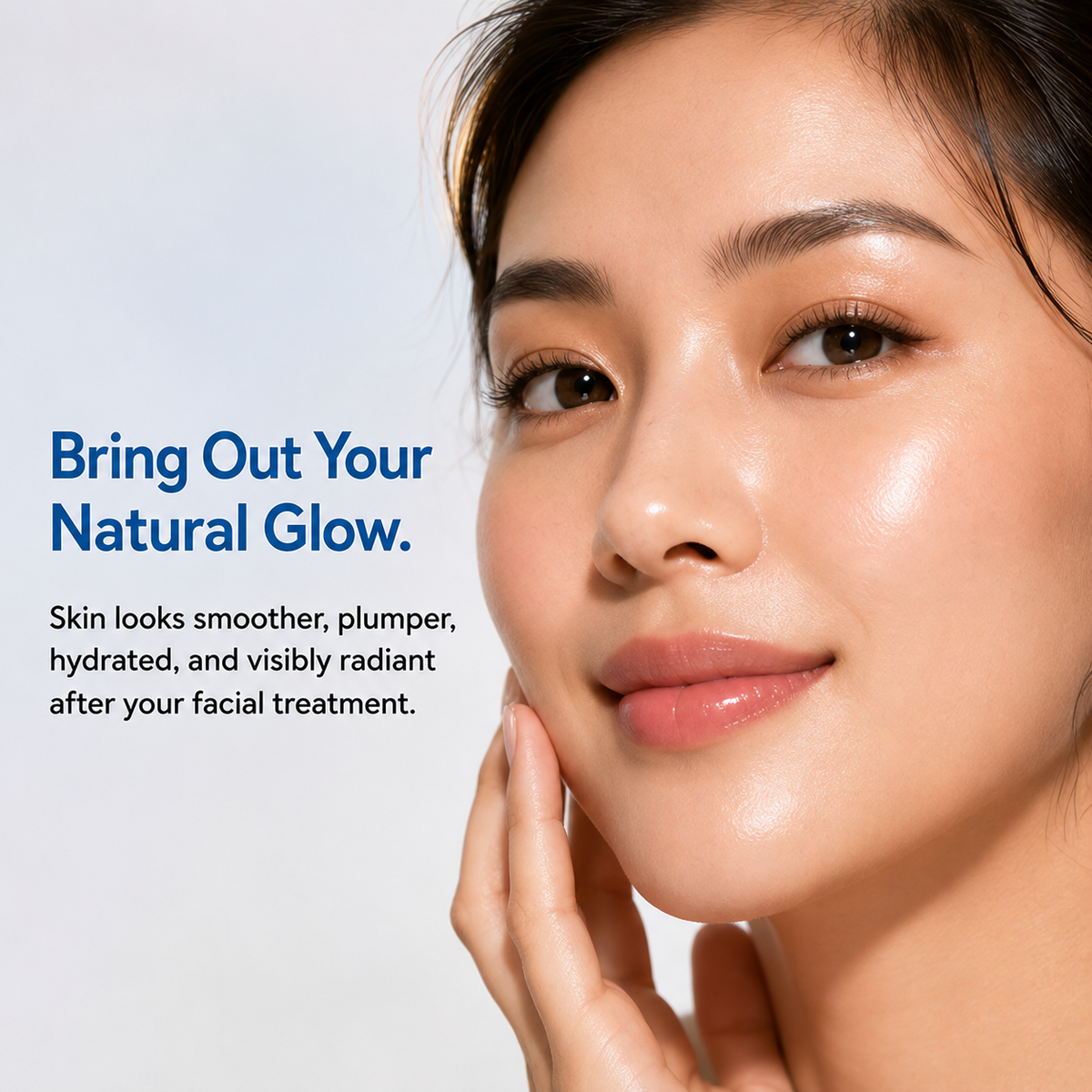 Global Beauty Care Niacinamide Glass Glow Cream Mask 3-pack lifestyle texture closeup
