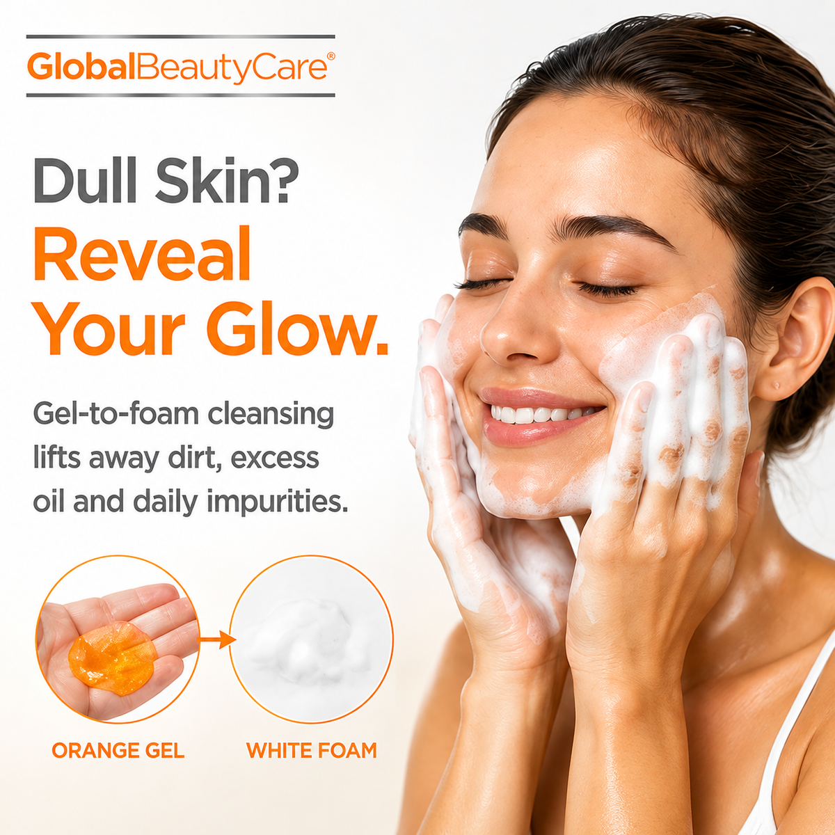 Vitamin C Brightening Foaming Facial Cleanser - 5oz