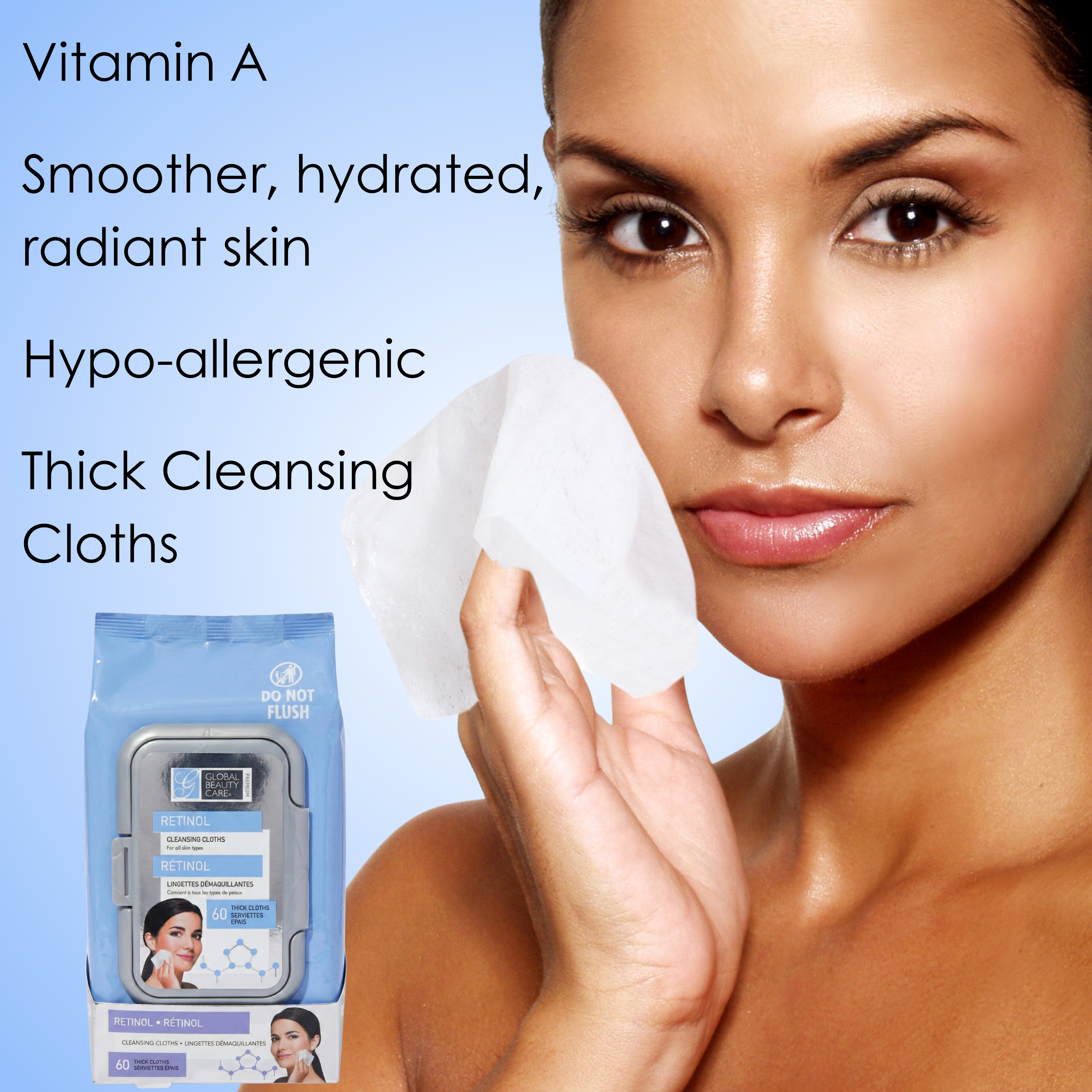Retinol Makeup Cleansing Wipes