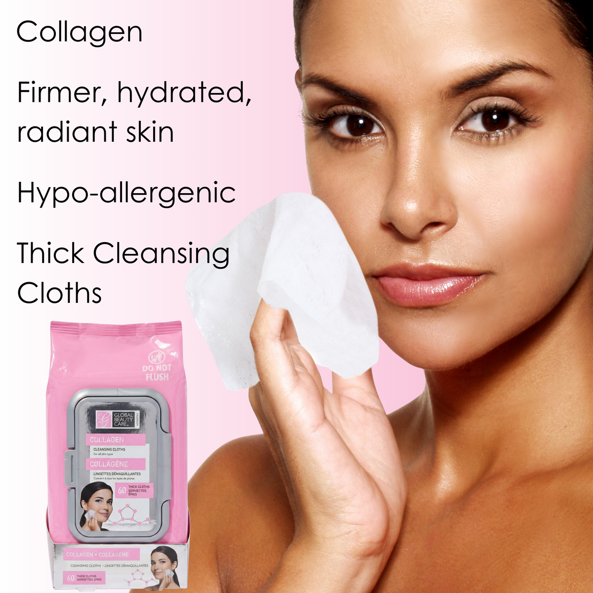 Collagen Makeup Cleansing Wipes