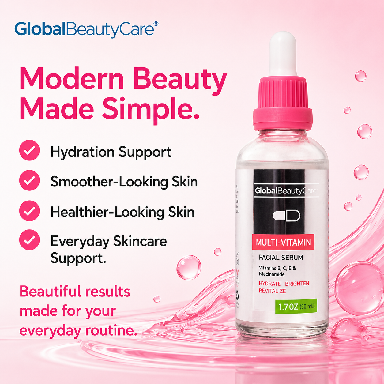 Multi-Vitamin Facial Serum - 1.7oz