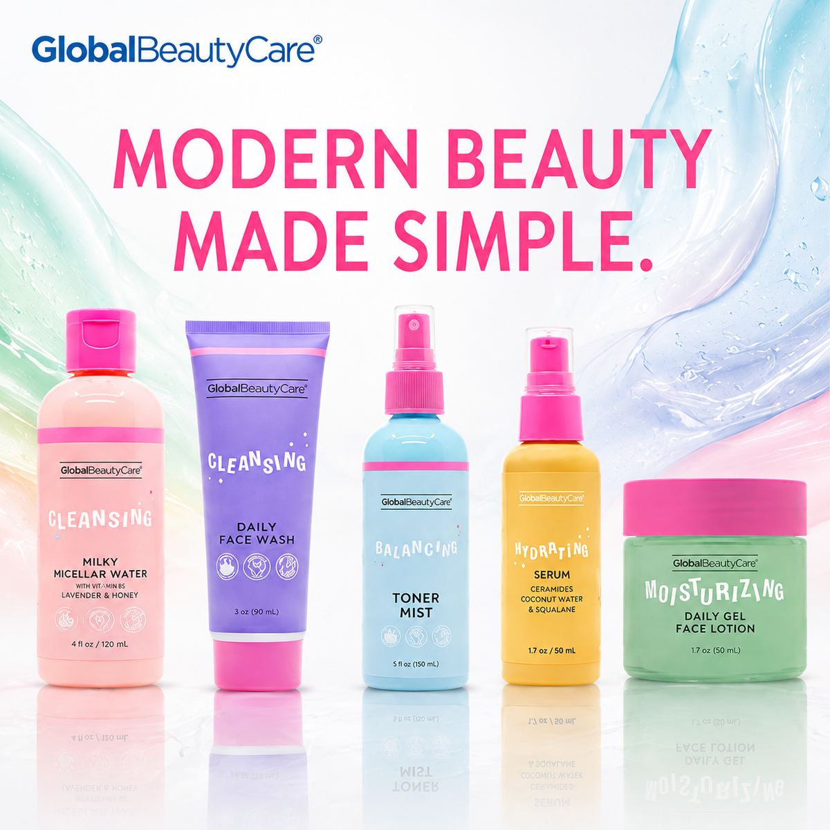 Youthful Skincare Collection - 5 Piece Set