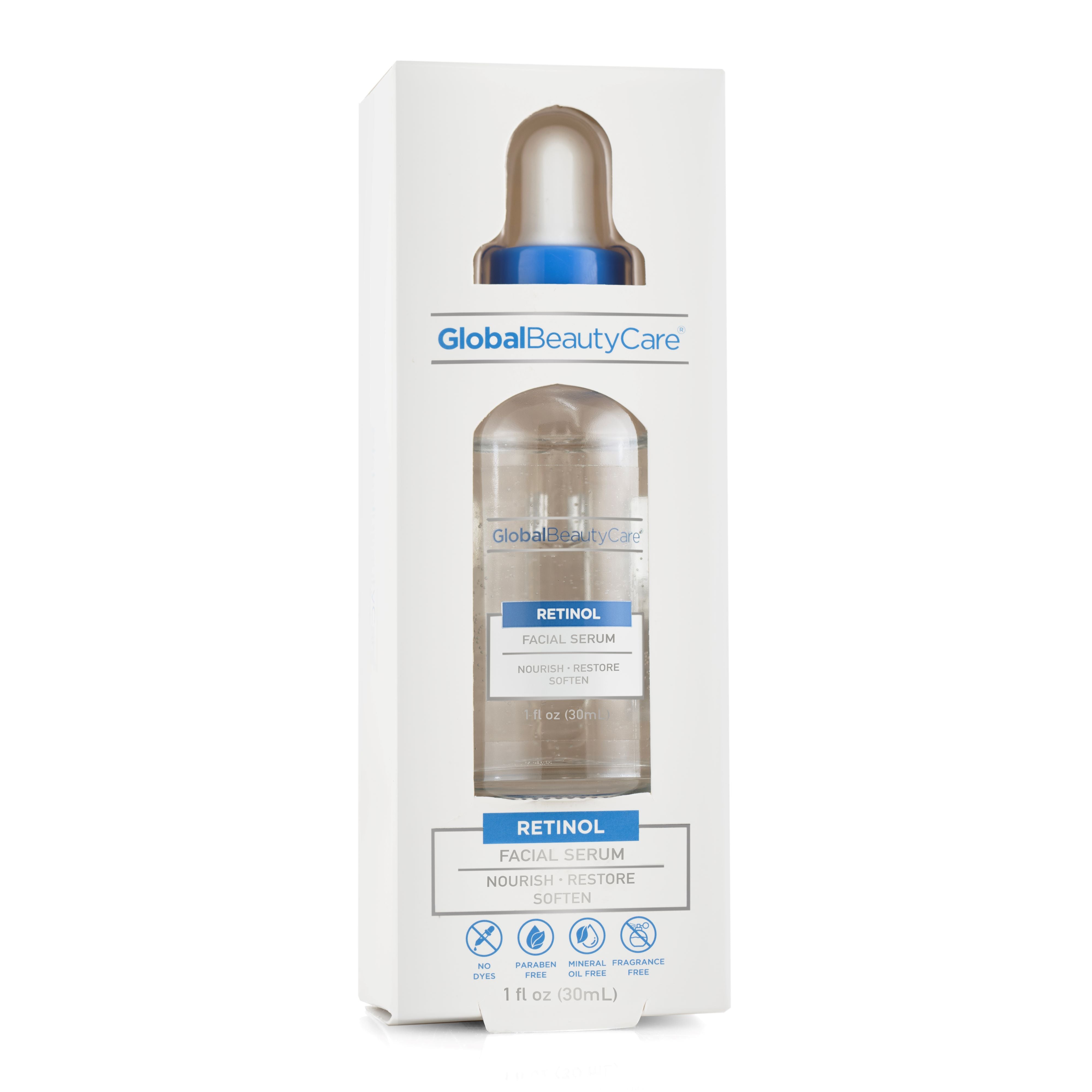 Hyaluronic Acid, Vitamin C, & Retinol Facial Serums - 3 Serums