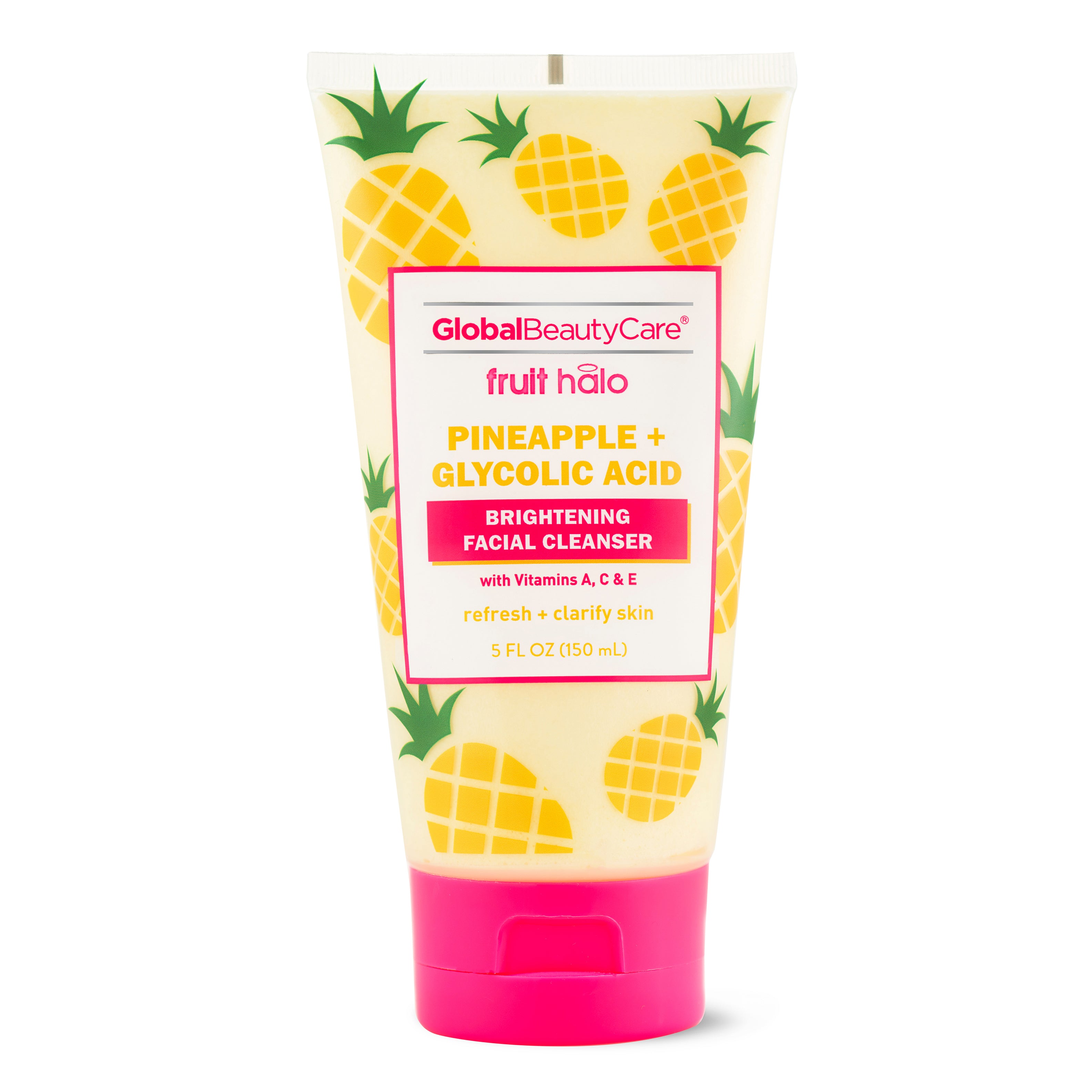 Pineapple + Glycolic Acid Brightening Facial Cleanser