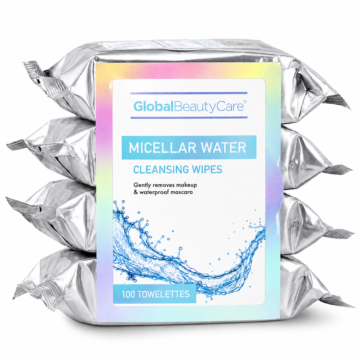 Micellar Wipe 4 pack - 100 Ct