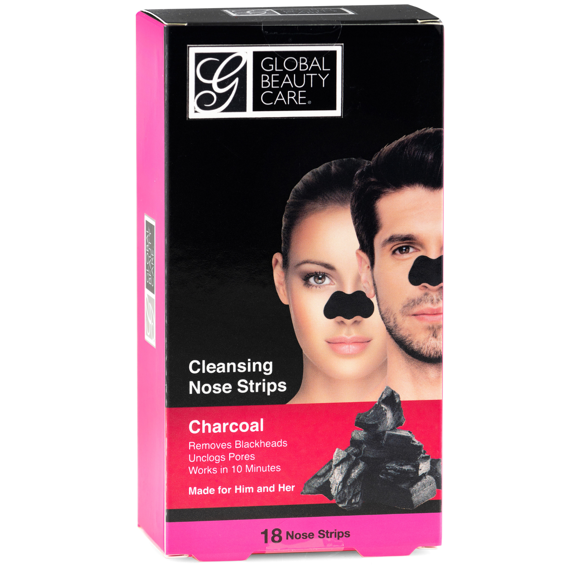 Charcoal Cleansing Nose Strips - 18ct