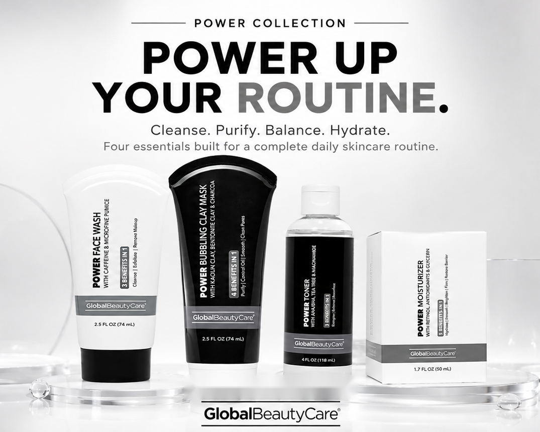 Power Skincare Collection - 4 Piece Set