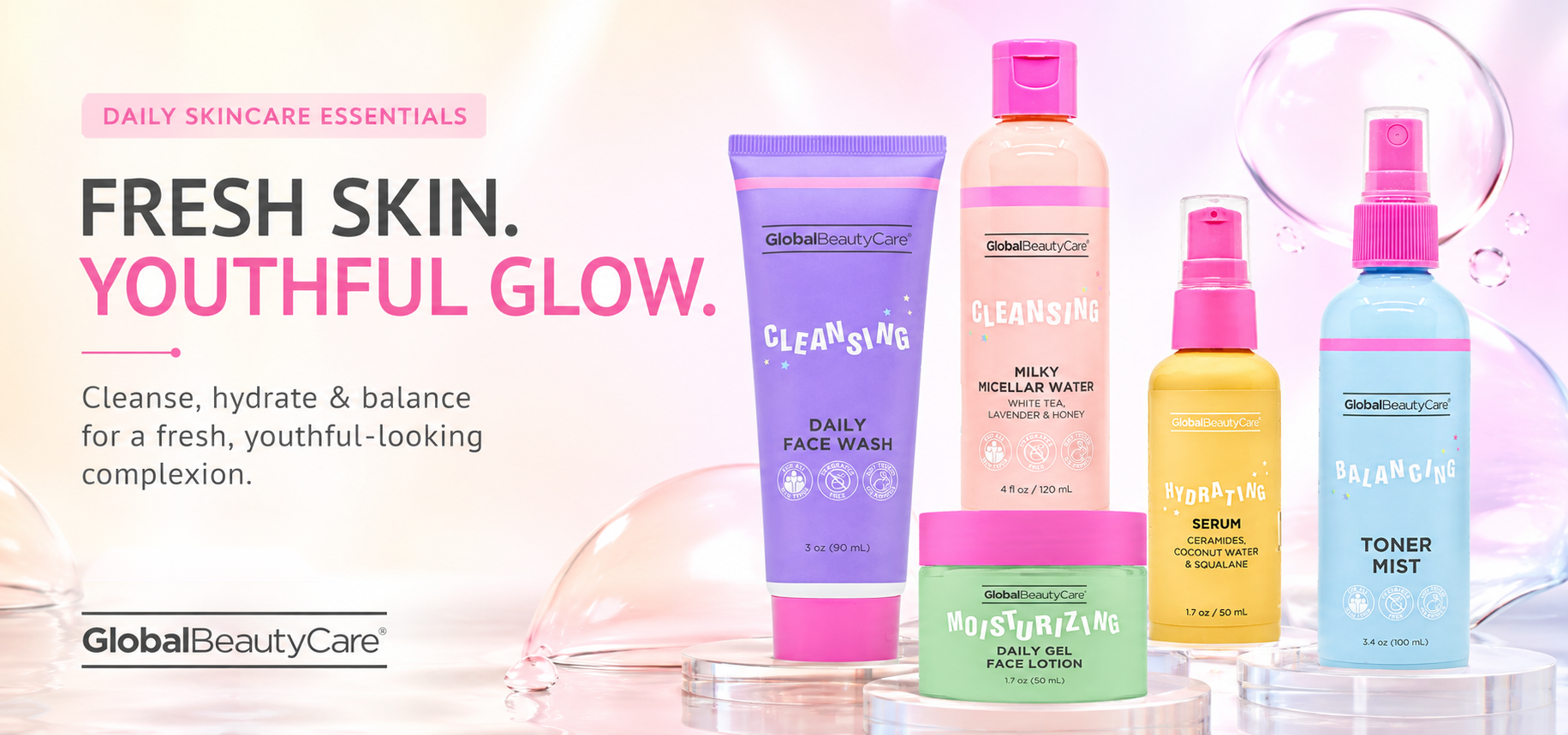 Youthful Skincare Collection - 5 Piece Set