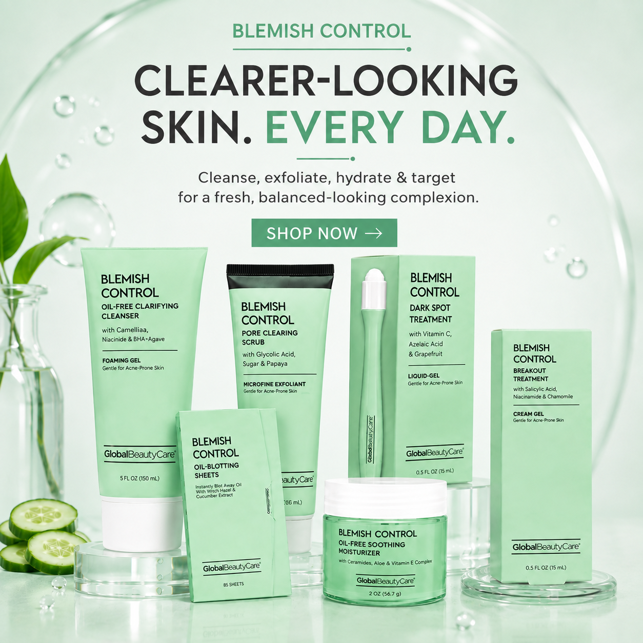 Blemish Control Collection - 6 Piece Set